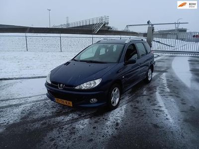 Occasion Peugeot 206 75 PK (55 kW) 2006 Blauw Stationwagen