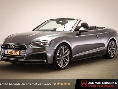 Occasion Audi A5 Cabriolet Design 190 PK (139 kW) 2018 Grijs, metallic lak Cabriolet