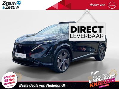 Pearl black Nieuw 2025 Nissan Ariya Evolve SUV | € 53.930 (Iets duurder)