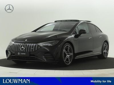 Donker 197 obsidiaanzwart metaalkleur metallic Gebruikt 2023 Mercedes EQE AMG 43 AMG Sedan | € 108.305