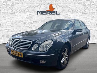 Occasion Mercedes E240 Avantgarde 177 PK (130 kW) 2002 Zwart Sedan