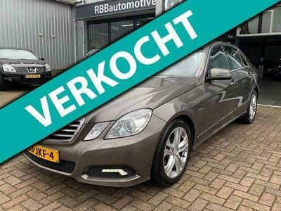 tweedehands Mercedes E350 CGI Avantgarde xenon navigatie half leer climate controle cruise controle lm-velgen pdc led nl-auto