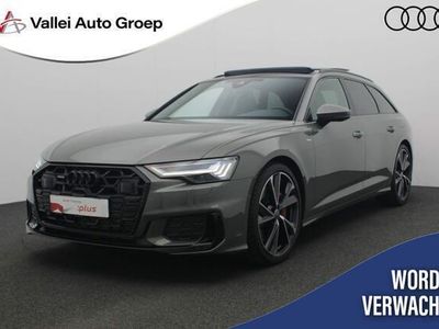 tweedehands Audi A6 Avant 55 TFSIe 367PK S-tronic quattro Competition | Pano | Trekhaak | HD Matrix LED | Sportstoelen plus | Leer | 21 inch | B&O | Keyless | 360 camera | Zwart optiek