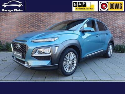 tweedehands Hyundai Kona KONA1.0T Fashion Leder/Navi/cam/Cruis/Clima/1e eigenaar