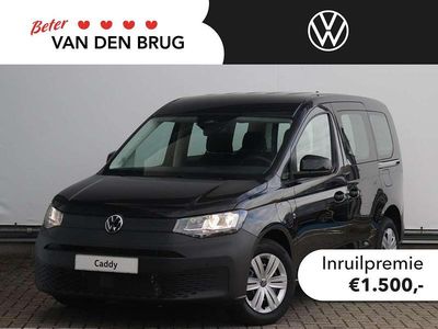 Zwart Nieuw 2025 VW Caddy MPV | € 33.173