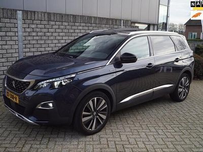 Blauw Gebruikt 2019 Peugeot 5008 GT-line MPV | € 18.450 (Eerlijke prijs)