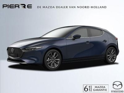 Nieuw Mazda 3 Takumi-Line 141 PK (103 kW) 2025 Blauw (metallic) Hatchback