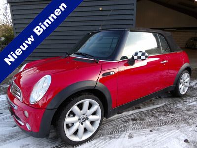 tweedehands Mini ONE Cabrio 1.6Nieuw staat lage Kmst Leer