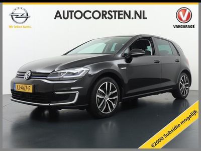 tweedehands VW e-Golf e-GolfAUT. 13.895 ná 2.000- Subsidie ! Navi-pro