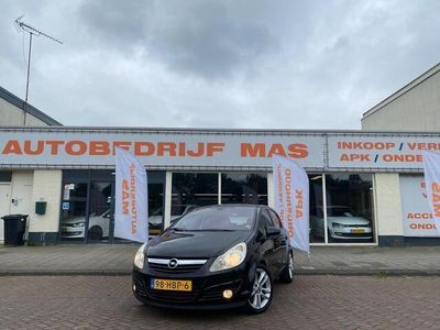 Zwart Occasion 2008 Opel Corsa Cosmo Hatchback | € 3.950 (Duur)