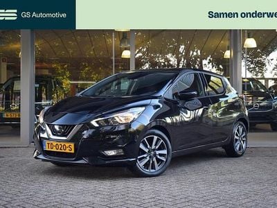 Occasion Nissan Micra N-Connecta 90 PK (66 kW) 2018 Zwart Hatchback