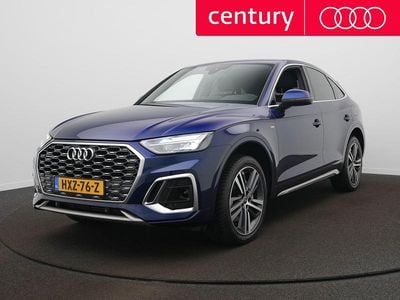 Blauw Occasion 2021 Audi Q5 Sportback Basis SUV | € 44.995 (Eerlijke prijs)