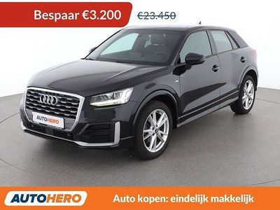 Zwart Occasion 2020 Audi Q2 S-line plus SUV | € 20.449 (Eerlijke prijs)