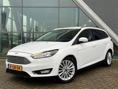 Occasion Ford Focus Titanium 125 PK (91 kW) 2018 Wit Stationwagen