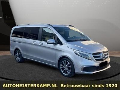 tweedehands Mercedes V300 240 PK Lang Avantgarde 7 zitter Panoramadak EL. Schuifdeuren Burmester Comand 360 Camera