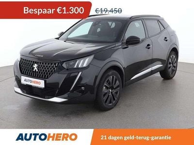 Zwart Occasion 2021 Peugeot 2008 GT SUV | € 18.349 (Eerlijke prijs)