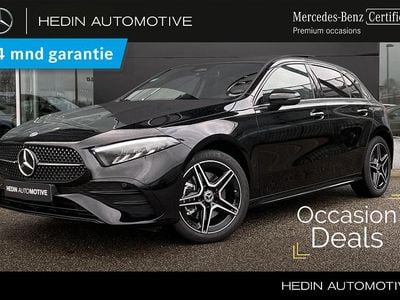 Zwart Occasion 2025 Mercedes A250 AMG line Hatchback | € 39.900 (Iets duurder)