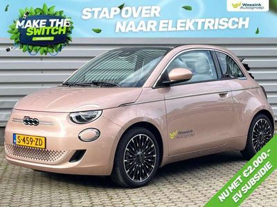 tweedehands Fiat 500C 42kWh 118pk Icon Cabrio | Navigatie | Stoelverwarm