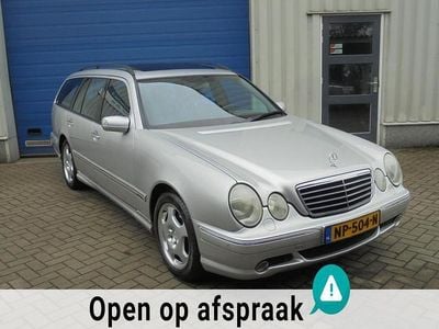 Grijs (metallic) Occasion 2002 Mercedes E320 Avantgarde Stationwagen | € 10.995 (Iets duurder)