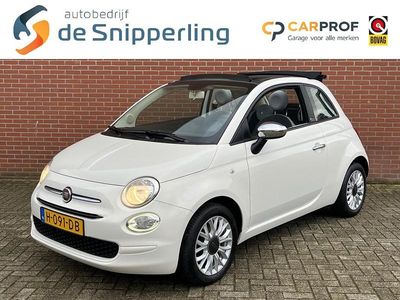 Wit Occasion 2020 Fiat 500C Cabriolet | € 12.745