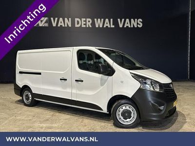 tweedehands Opel Vivaro 1.6CDTI 126pk L2H1 inrichting met omvormer Euro6 Airco | Camera | Trekhaak cruisecontrol, parkeersensoren, bijrijdersbank