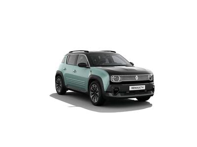Twotone vert hautsdefrance / noir étoilé (groen metallic) Nieuw 2025 Renault R4 Iconic SUV | € 35.797