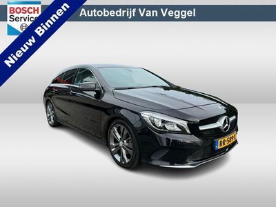 tweedehands Mercedes CLA220 Shooting Brake d Prestige trekhaak, leer, navi, cr