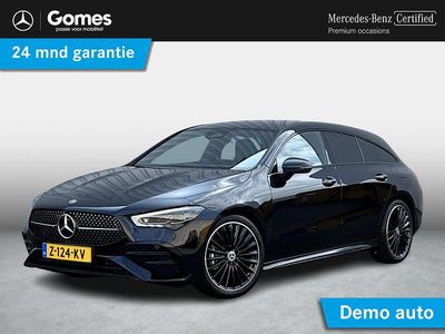 Zwart Occasion 2024 Mercedes CLA180 Shooting Brake AMG line Stationwagen | € 39.950 (Eerlijke prijs)