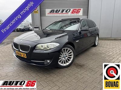 Zwart Occasion 2012 BMW 520 Executive Stationwagen | € 6.995 (Eerlijke prijs)