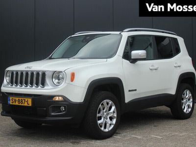 tweedehands Jeep Renegade 1.4 MultiAir 170Pk 75th Anniversary AWD | Navigatie | Parkeersensoren Voor & Achter | Camera | Automatisch Inparkeren | Panoramadak | Stoelverwarming & Stuurverwarming | Climate Control | Trekhaak |