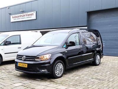 Zwart (metallic) Occasion 2016 VW Caddy Highline MPV | € 8.950 (Iets duurder)