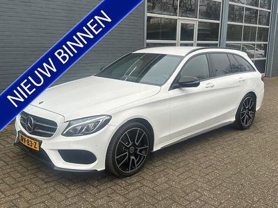 Wit Gebruikt 2018 Mercedes C250 AMG line Stationwagen | € 21.950 (Goede deal)