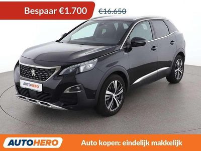Zwart Occasion 2020 Peugeot 3008 GT SUV | € 15.149 (Super prijs)