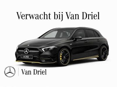 Occasion Mercedes A250 AMG line 225 PK (165 kW) 2018 Zwart (metallic) Hatchback