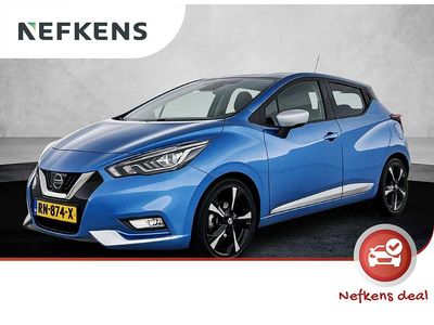 Occasion Nissan Micra N-Connecta 90 PK (66 kW) 2018 Blauw Hatchback