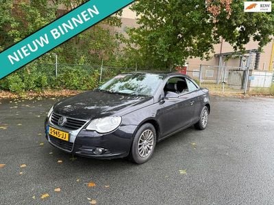 Zwart Gebruikt 2006 VW Eos Highline Cabriolet | € 1.599 (Super prijs)