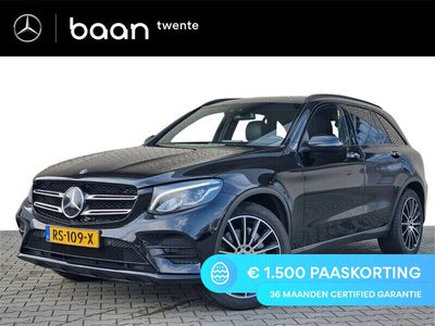 tweedehands Mercedes GLC220 220d 4-Matic AMG Line | Trekhaak | Distronic | Pan