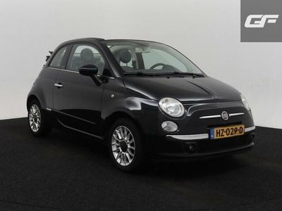 tweedehands Fiat 500C 1.2 Lounge Cabrio Airco Aux Leer Driemverv. NAP