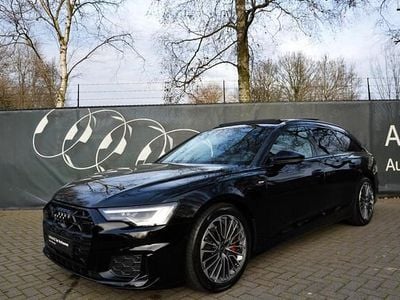 Zwart Gebruikt 2023 Audi A6 Black Edition Stationwagen | € 51.950 (Eerlijke prijs)