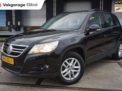 Zwart Occasion 2009 VW Tiguan Comfortline SUV | € 4.995 (Eerlijke prijs)