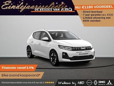 Nieuw Dacia Sandero Journey 120 PK (88 kW) 2025 Wit Hatchback