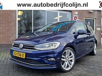 Blauw Occasion 2018 VW Golf Sportsvan Highline MPV | € 19.450 (Eerlijke prijs)