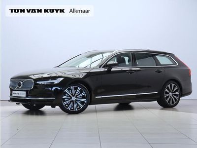 tweedehands Volvo V90 T6 350PK Automaat AWD Plus Bright / Long Range Accu / 360gr Camera / Leder / Adaptive Cruise Control / BLIS / 19" /