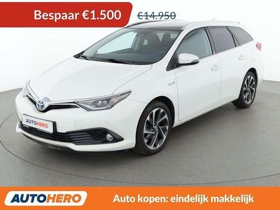 Wit Occasion 2016 Toyota Auris Hybrid Edition-S Stationwagen | € 13.649 (Goede deal)