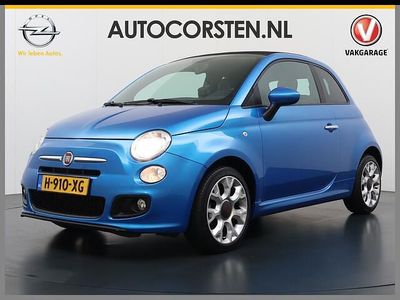 Blauw Occasion 2015 Fiat 500C Cabriolet | € 7.350 (Eerlijke prijs)