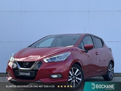 Occasion Nissan Micra N-Connecta 2018 Rood Hatchback