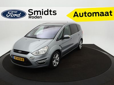 tweedehands Ford S-MAX 2.0 203PK EcoBoost Titanium | Panorama | Leder | Navigatie | Stoel/Voorruitverwarming |