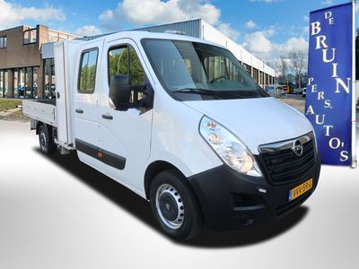 tweedehands Opel Movano 2.3 CDTI DC 4-Persoon Laadkraan , Airco , Dubbelcabine , 2500Kg trekhaak , L3