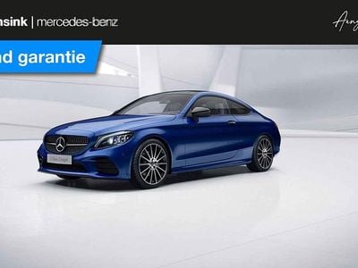 Occasion Mercedes C200 Premium Plus 184 PK (135 kW) 2019 Blauw Coupé