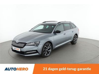 Grijs (metallic) Gebruikt 2021 Skoda Superb Business Line Stationwagen | € 25.249 (Eerlijke prijs)